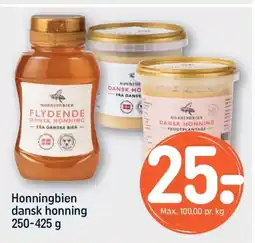 REMA 1000 HONNINGBIEN dansk honning tilbud