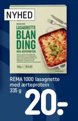 REMA 1000 REMA 1000 lasagnette med ærteprotein tilbud