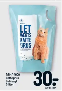 REMA 1000 REMA 1000 kattegrus Letvægt tilbud