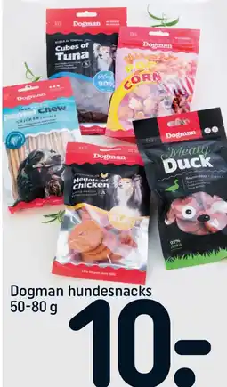 REMA 1000 DOGMAN hundesnacks tilbud