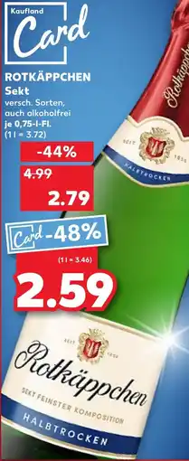 Kaufland Rotkäppchen tilbud