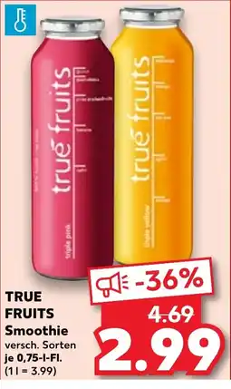 Kaufland TRUE FRUITS Smoothie tilbud