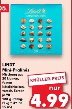 Kaufland LINDT Mini-Pralinés tilbud