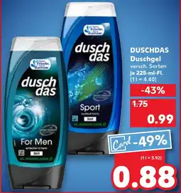 Kaufland DUSCHDAS Duschgel tilbud
