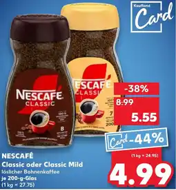 Kaufland NESCAFÉ Classic oder Classic Mild tilbud