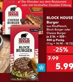 Kaufland Block house burger tilbud