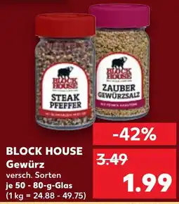 BLOCK HOUSE Gewürz