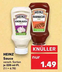 Kaufland HEINZ Sauce tilbud