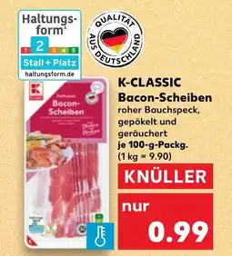 Kaufland K-CLASSIC Bacon-scheiben tilbud