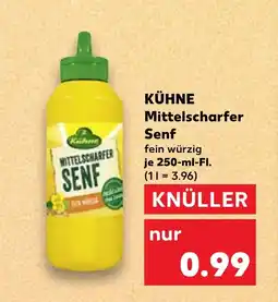 Kaufland KÜHNE Mittelscharfer senf tilbud