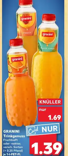 Kaufland GRANINI Trinkgenuss tilbud