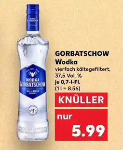 Kaufland GORBATSCHOW Wodka tilbud