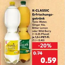 Kaufland K-CLASSIC Erfrischungs- getränk tilbud