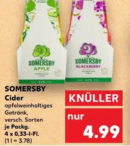 Kaufland SOMERSBY Cider tilbud