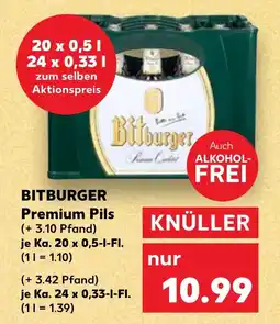 Kaufland BITBURGER Premium pils tilbud