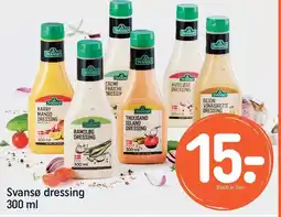 REMA 1000 Svansø dressing 300 ml tilbud
