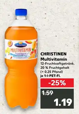 Kaufland CHRISTINEN Multivitamin tilbud