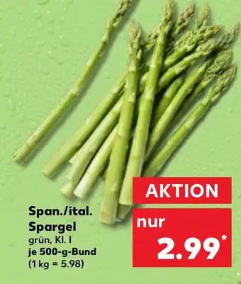 Kaufland DE Span./ital. spargel tilbud
