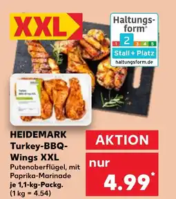 Kaufland HEIDEMARK Turkey-bbq- wings xxl tilbud
