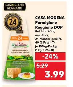 Kaufland CASA MODENA Parmigiano reggiano dop tilbud