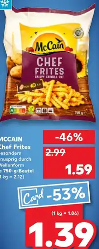 Kaufland MCCAIN Chef frites tilbud