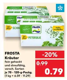 Kaufland FROSTA Kräuter tilbud