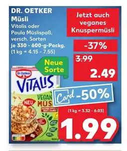 Kaufland DR. OETKER Müsli tilbud