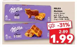 Kaufland MILKA Küchlein tilbud