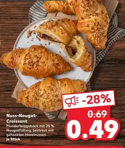 Nuss-nougat- croissant