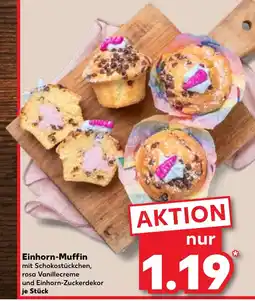 Kaufland Einhorn-muffin tilbud