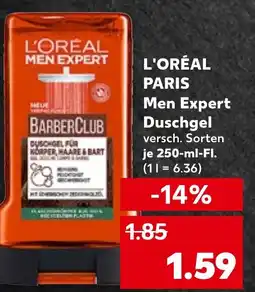 Kaufland L'ORÉAL PARIS Men expert duschgel tilbud