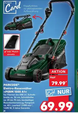 Kaufland PARKSIDE Elektro-rasenmäher perm 1500 a1 tilbud