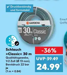 Kaufland Schlauch classic 30 m tilbud