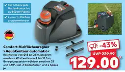 Kaufland Comfort-vielflächenregner aquacontour automatic tilbud