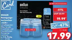 Kaufland BRAUN Reinigungs- kartuschen ccr tilbud