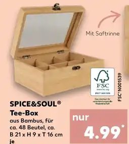 Kaufland SPICE&SOUL Tee-box tilbud
