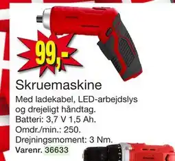 Harald Nyborg Skruemaskine tilbud