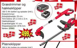 Harald Nyborg Græstrimmer og hækkeklipper tilbud