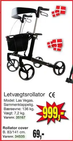Harald Nyborg Rollator cover tilbud