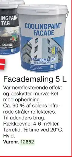 Harald Nyborg Facademaling 5 L tilbud