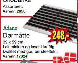 Harald Nyborg Dørmåtte tilbud