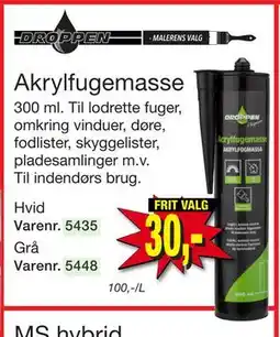 Harald Nyborg Akrylfugemasse tilbud