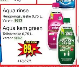 Harald Nyborg Aqua rinse tilbud