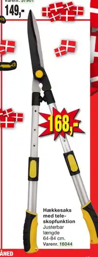 Harald Nyborg Hækkesaks med teleskopfunktion tilbud