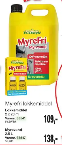 Harald Nyborg Myrefri lokkemiddel tilbud