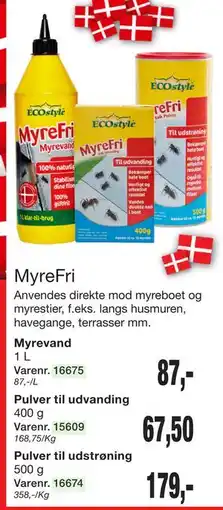 Harald Nyborg MyreFri tilbud