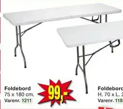 Harald Nyborg Foldebord tilbud
