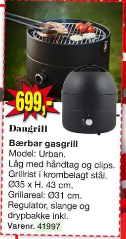 Harald Nyborg Bærbar gasgrill tilbud
