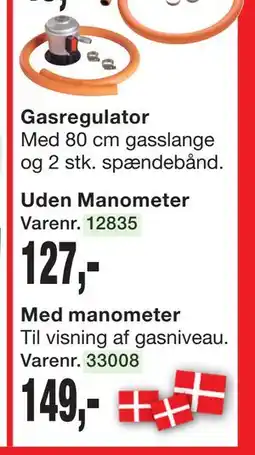 Harald Nyborg Gasregulator tilbud