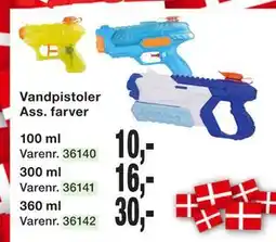 Harald Nyborg Vandpistoler Ass. farver tilbud